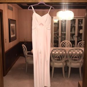 Miss Selfridge Light Pink Pant Jumpsuit